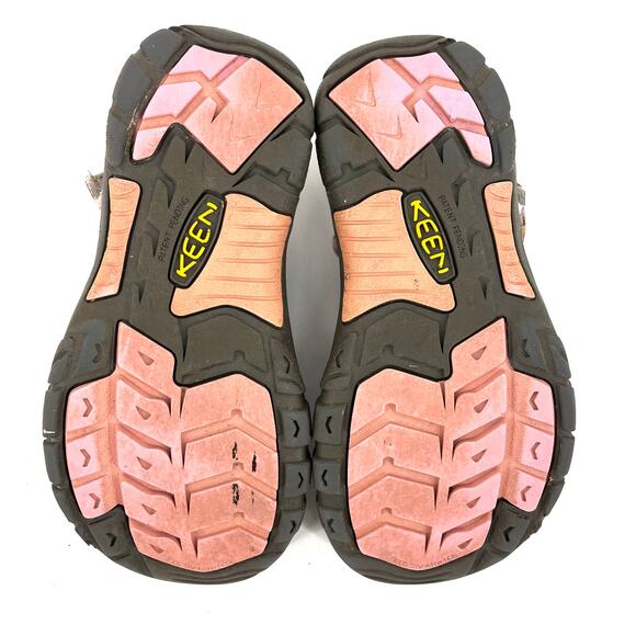 Keen Kids 3 (EU35) Pink Rainbow Newport Water Sandal Closed Toe - Picture 8 of 9